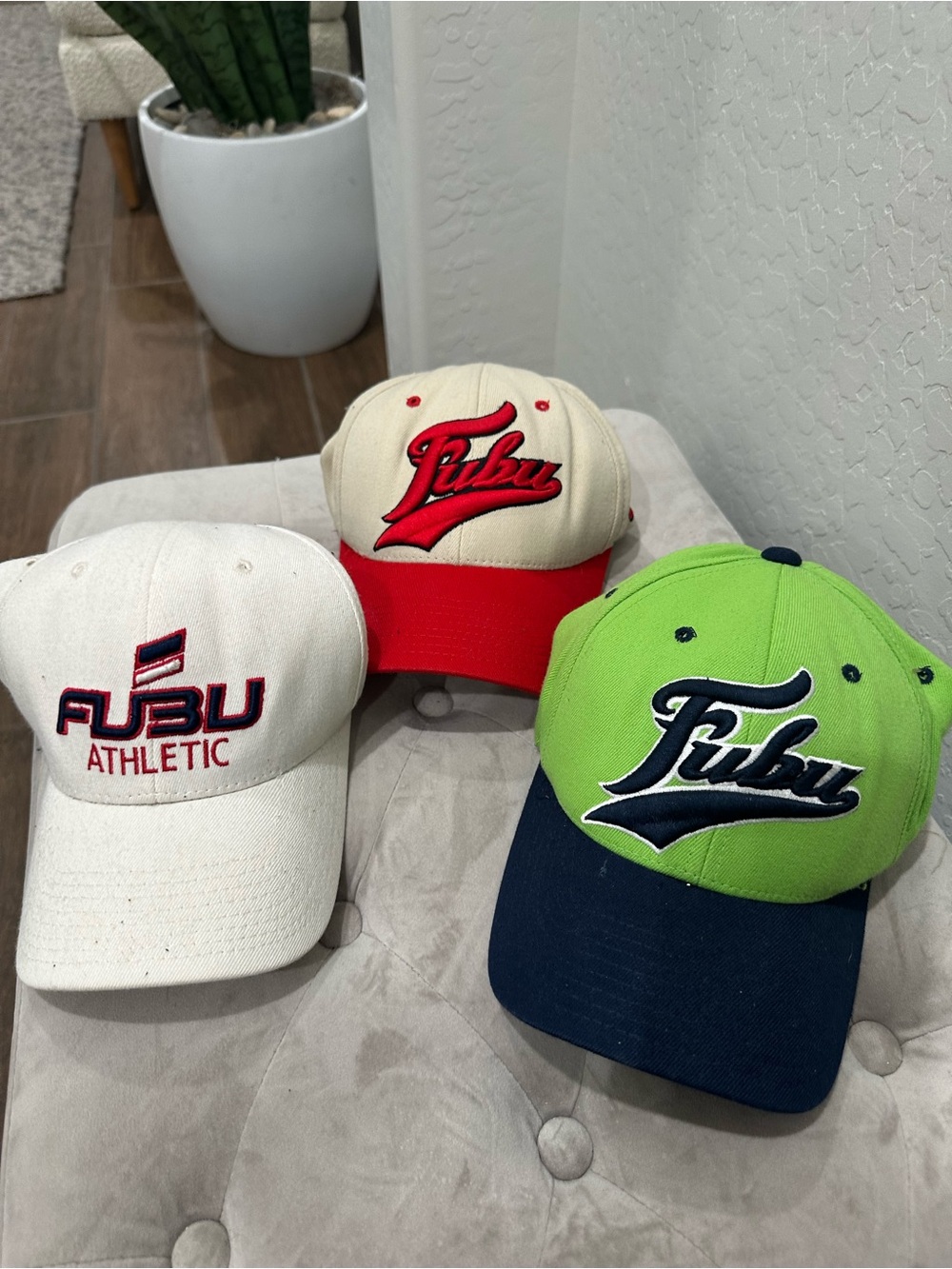 FUBU Flex Fit Hats - Vintage
